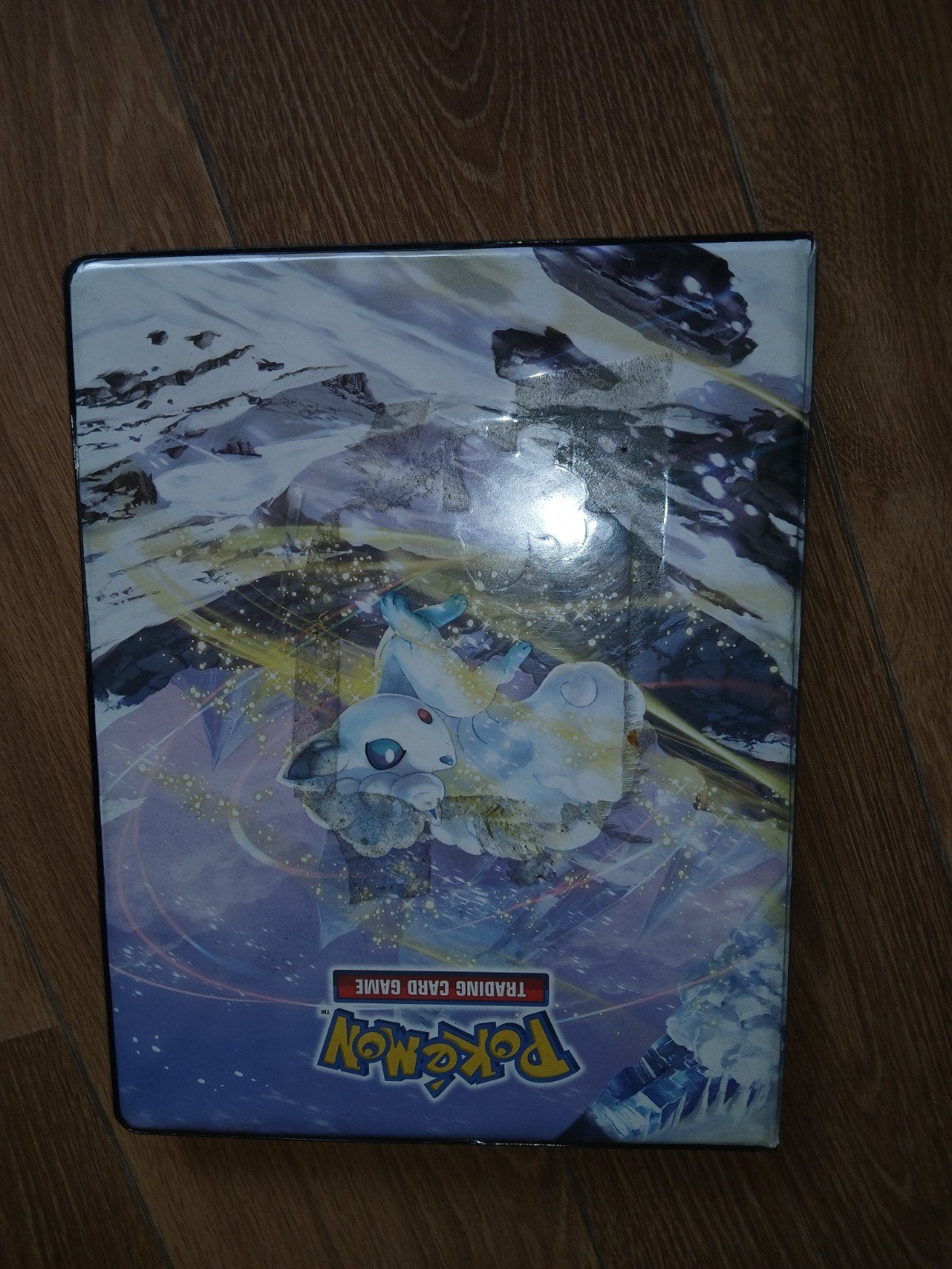 Dossier de collection Pokémon avec cartes françaises - mauva, Enlèvement, Utilisé, Livre ou Catalogue, Foil