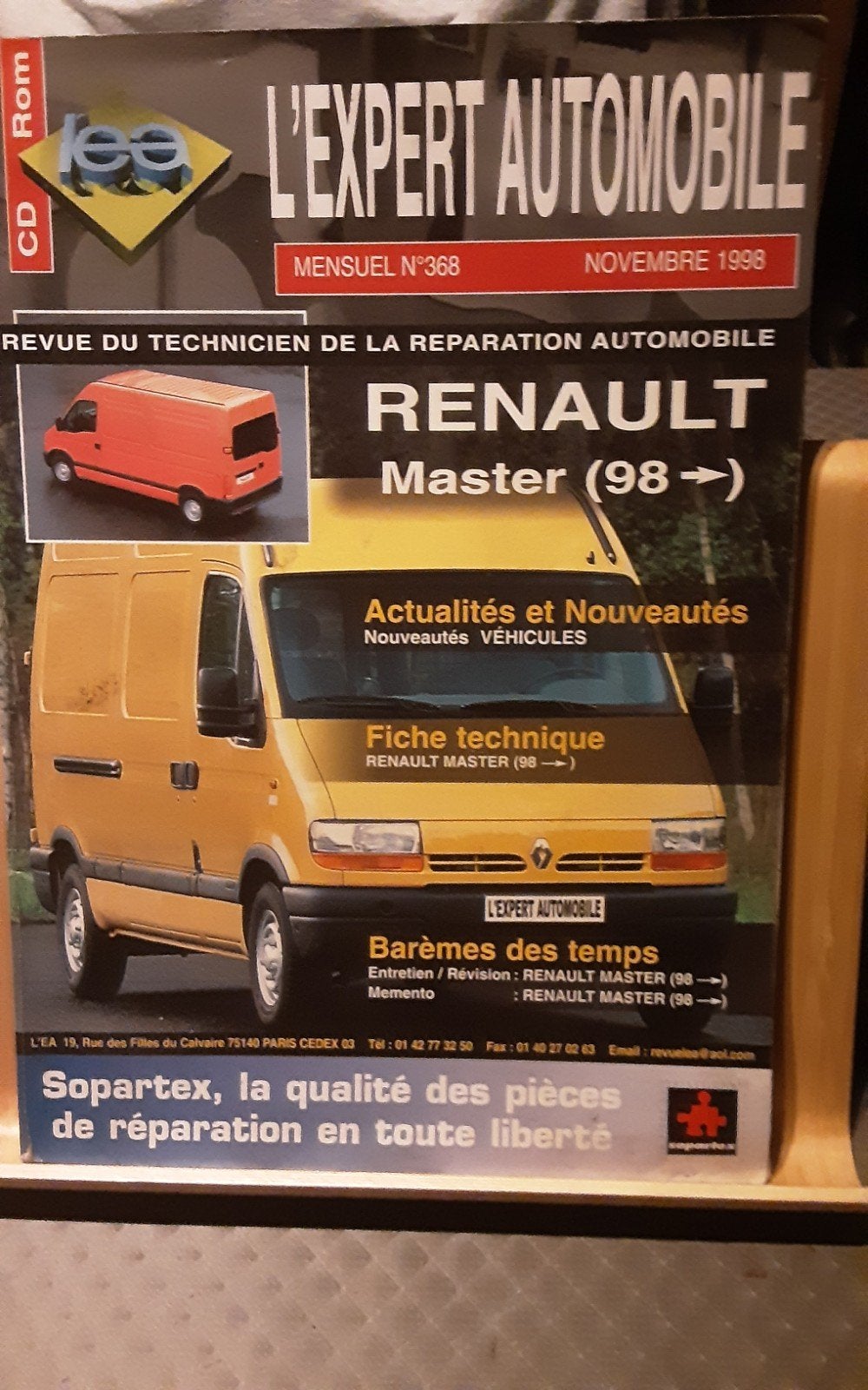 Renault Master l expert automobille, Boeken, Ophalen of Verzenden, Renault