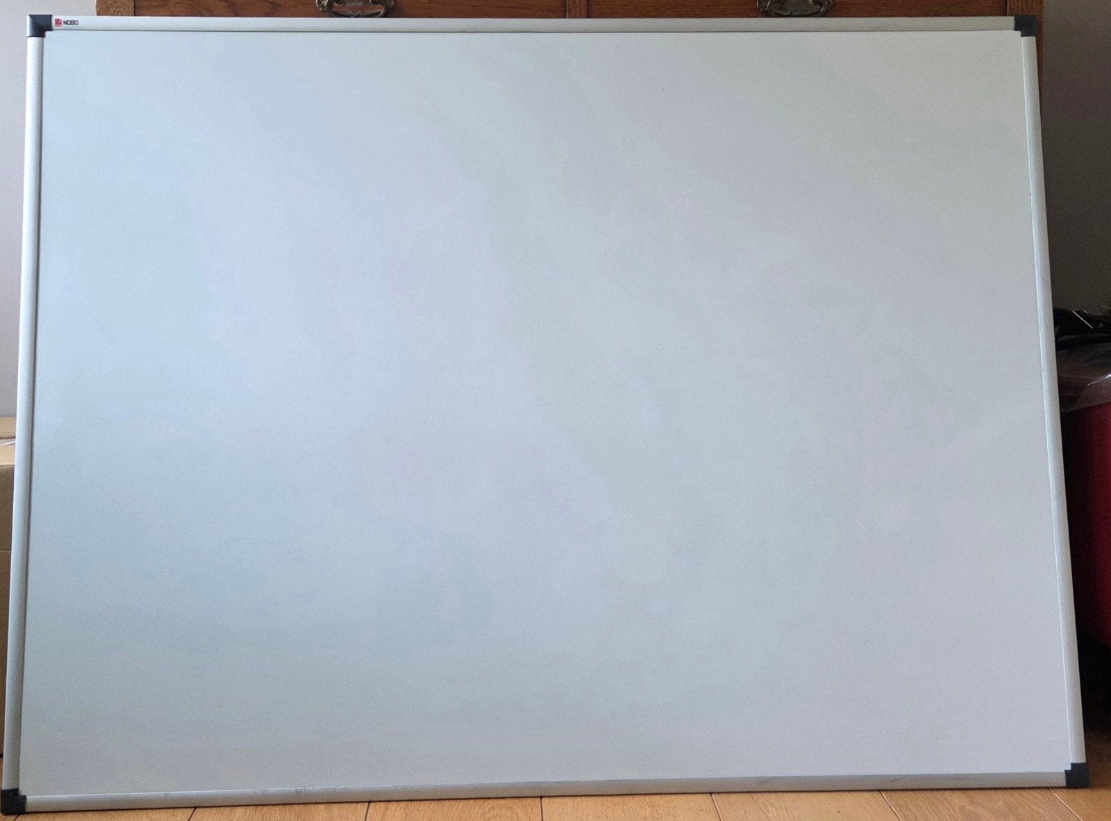 Whiteboard Nobo 90x120, Huis en Inrichting, Ophalen of Verzenden, Zo goed als nieuw, Magneetbord