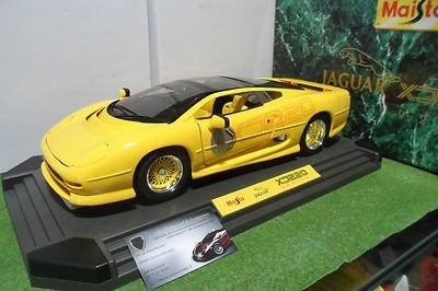 JAGUAR Hypercar XJ220 TWR Yellow 1/12 MAISTO Prestige Neuve, Enlèvement ou Envoi, Neuf, 1:9 à 1:12, Voiture