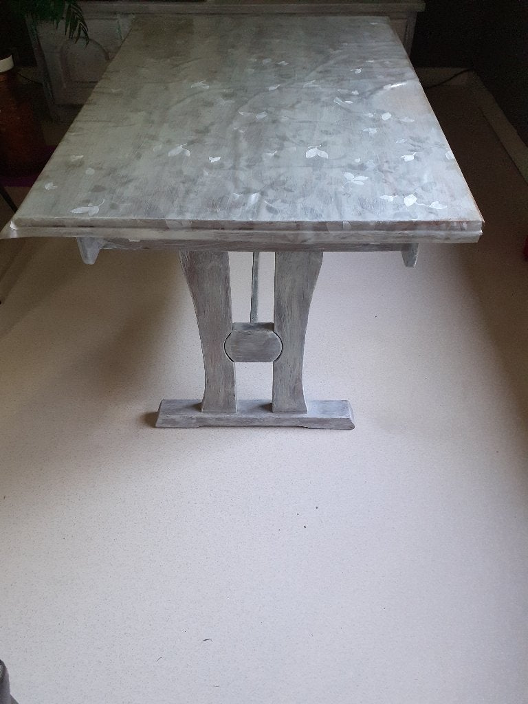 Table +chaises, Enlèvement, Utilisé, Chêne