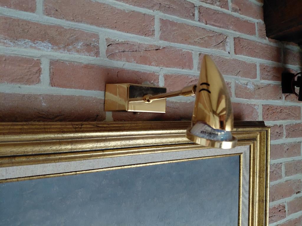 SCHILDERIJVERLICHTING, Ophalen, Zo goed als nieuw, Metaal, KLASSIEK