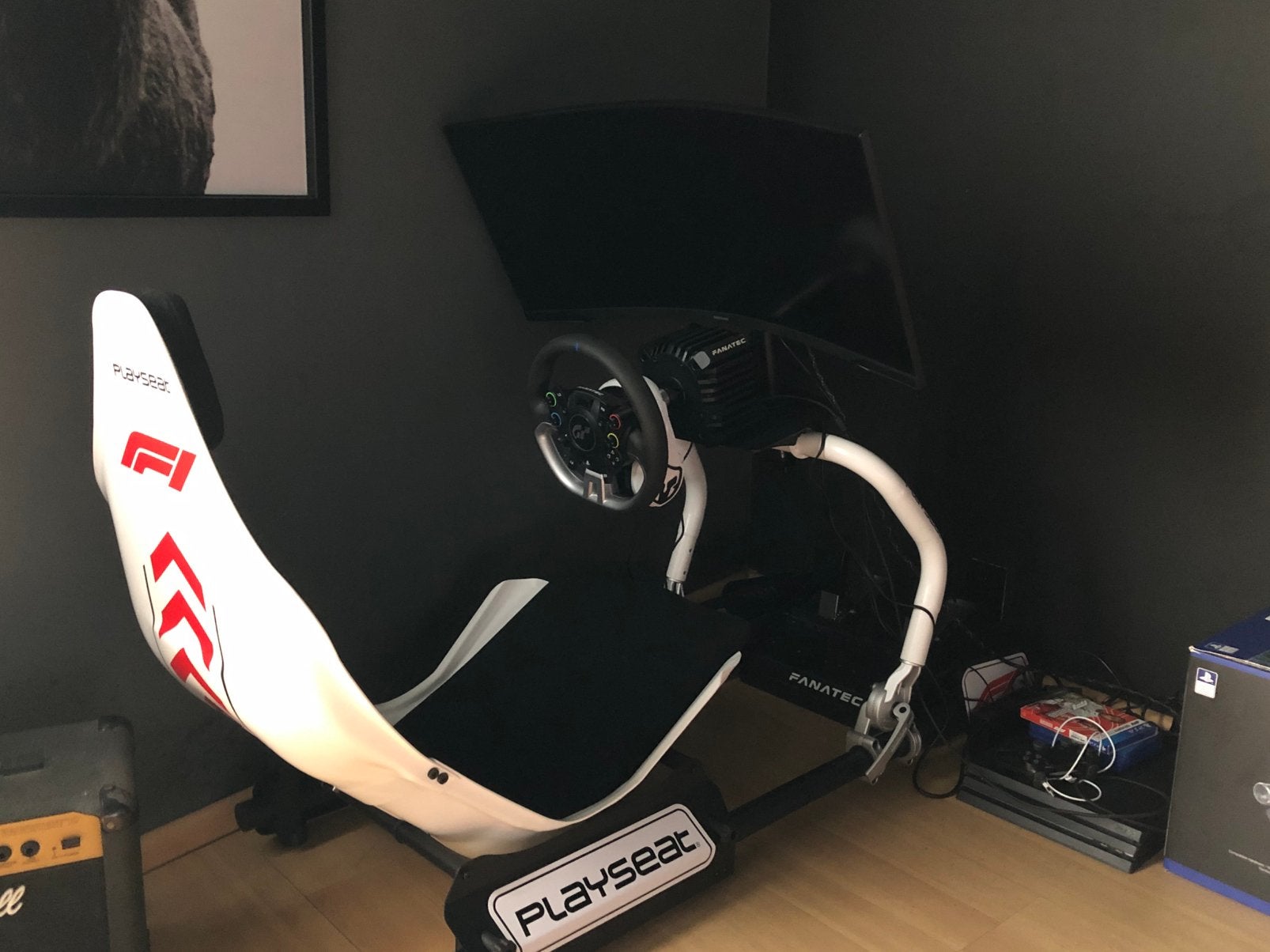 Moniteur incurvé Simrig Playseat F1 +, 1 joueur, Enlèvement, Comme neuf, Simulation
