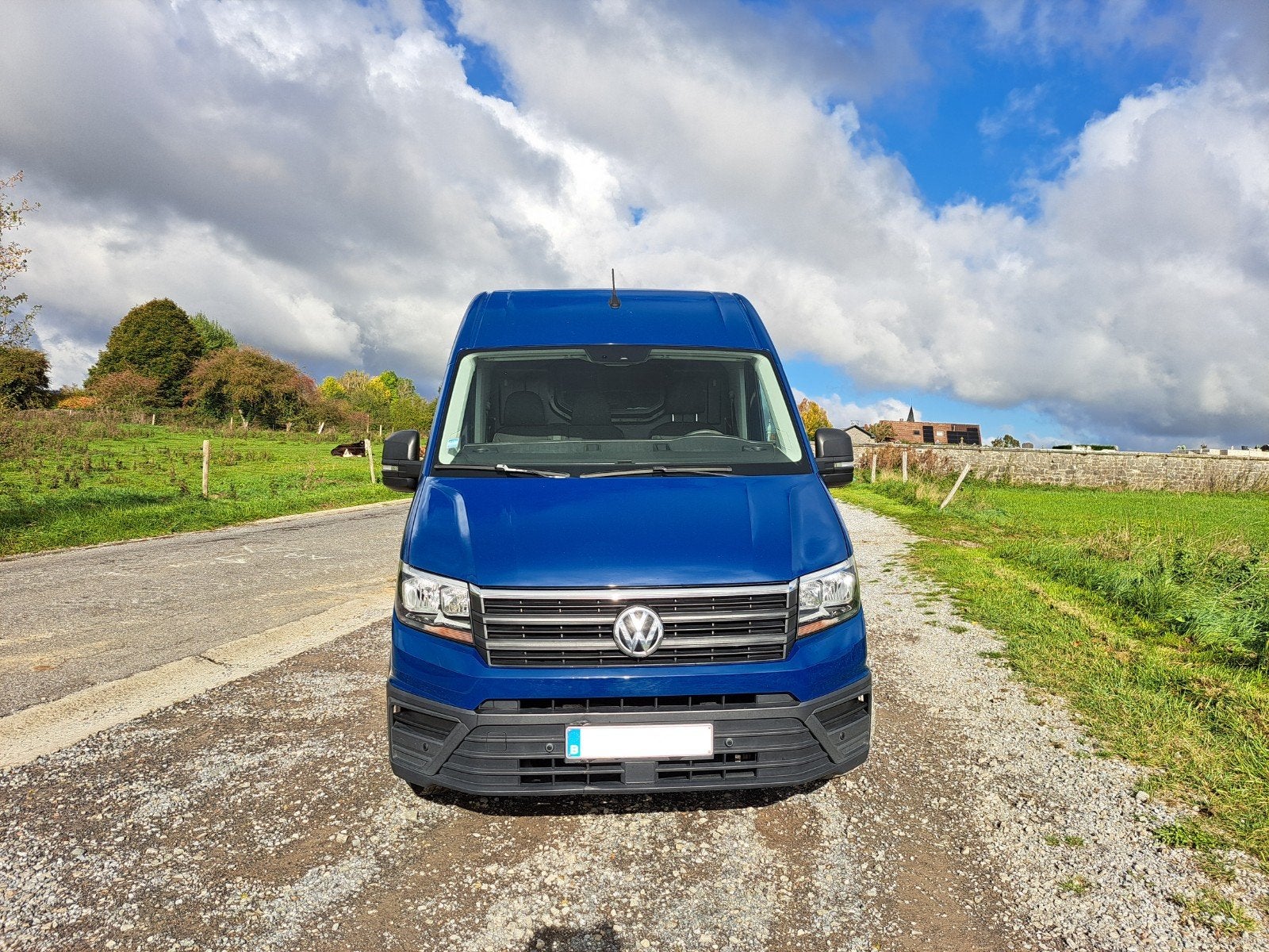 Volkswagen Crafter L4H3, Auto's, Euro 6, 4 cilinders, Leder en Stof, 206 g/km