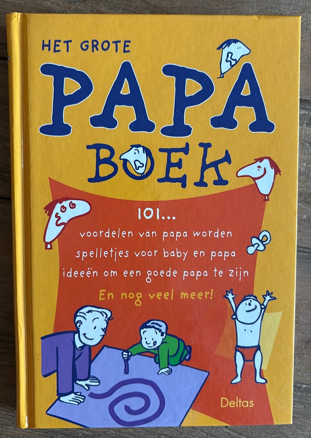 N. Kleverlaan - Het grote papa boek, Ophalen of Verzenden, Zo goed als nieuw, N. Kleverlaan; G. van Roosbroeck