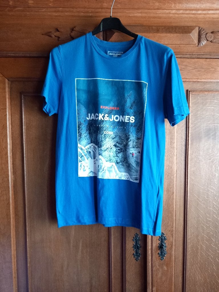 Jack&Jones T-shirt voor tieners maat S, Kleding | Heren, T-shirts, Verzenden, Zo goed als nieuw, Jack&Jones