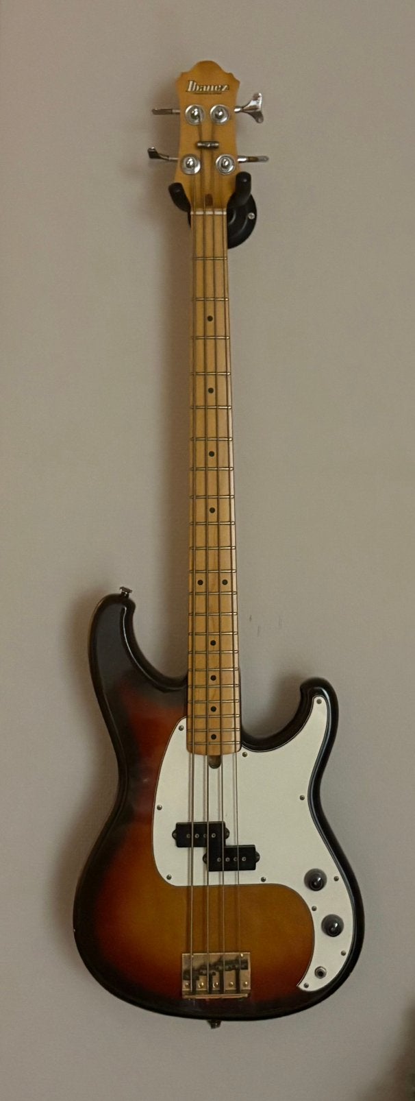 Vintage ibanez 4 snarige basgitaar, Enlèvement, Comme neuf