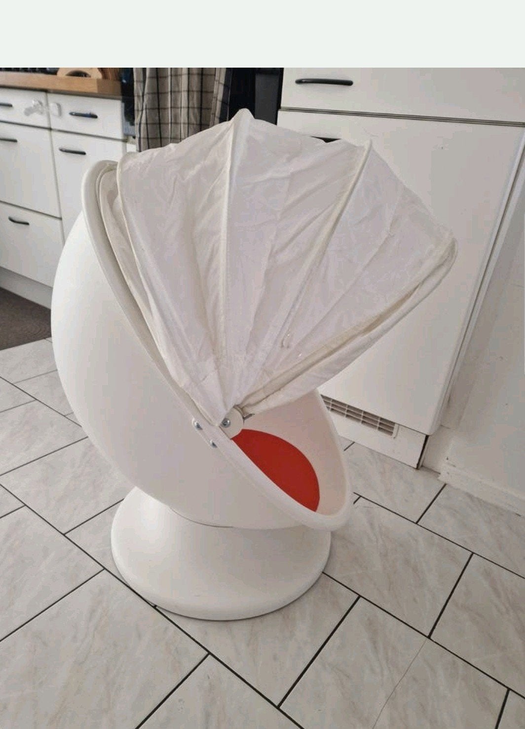 ikea draaistoel, Ophalen