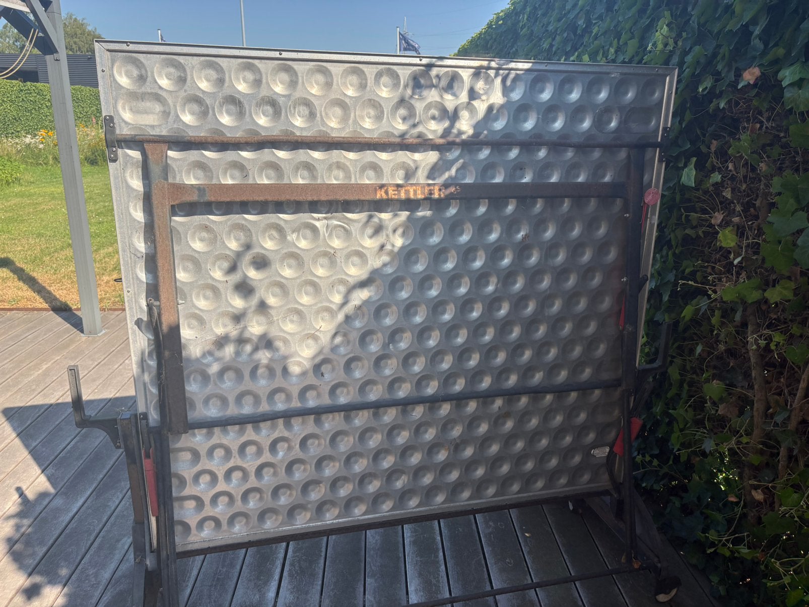 Ping pong tafel, Ophalen, Gebruikt, Net, Batje(s) of Balletje(s), Verrijdbaar