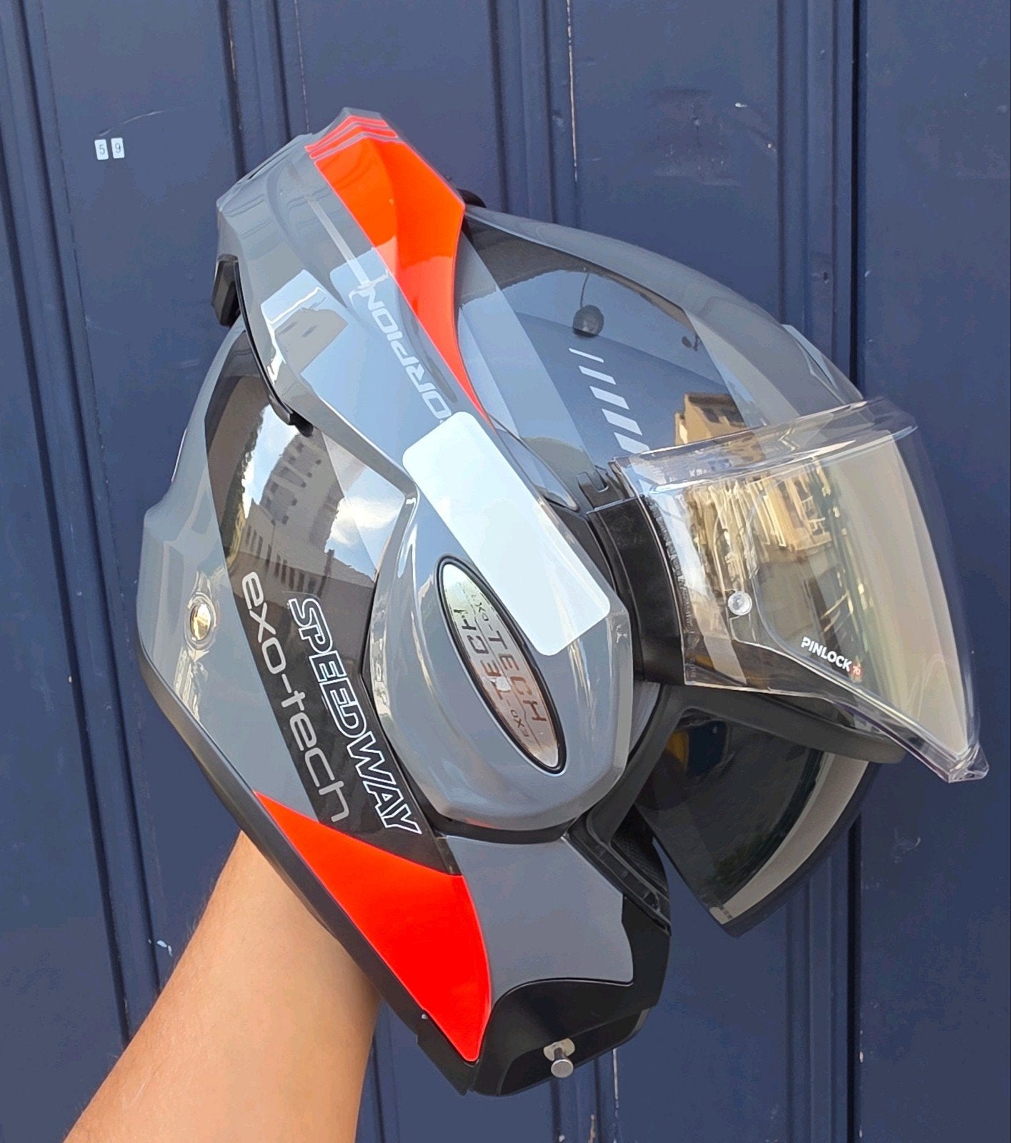 Motorhelm scorpion modulable, Motos, S