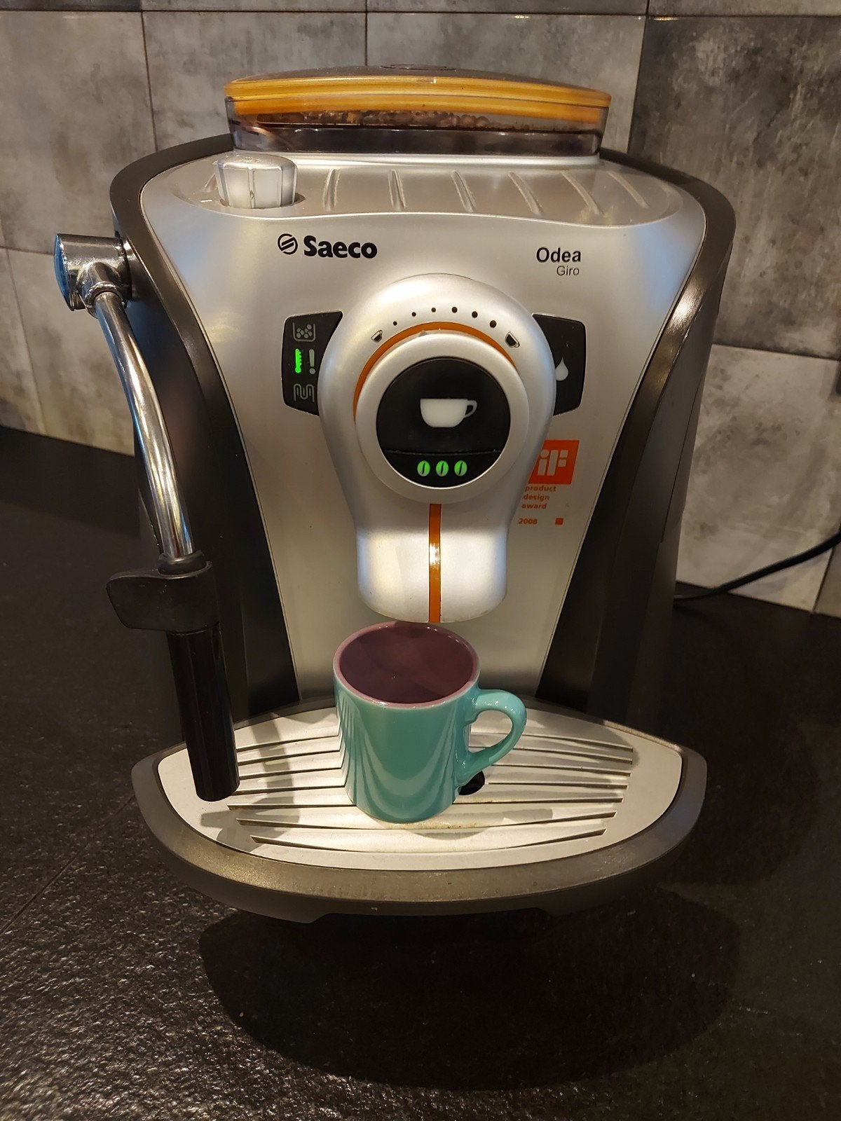 Machine a café ️ Grains Saeco Odea Giro, Electroménager, Machine à espresso, Réservoir d'eau amovible, Enlèvement ou Envoi, Café moulu