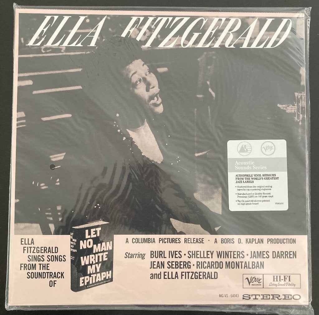 LP Ella Fitzgerald - Let No Man Write My Epitaph (Sealed), CD & DVD, Enlèvement ou Envoi, Neuf, dans son emballage, Jazz, LP