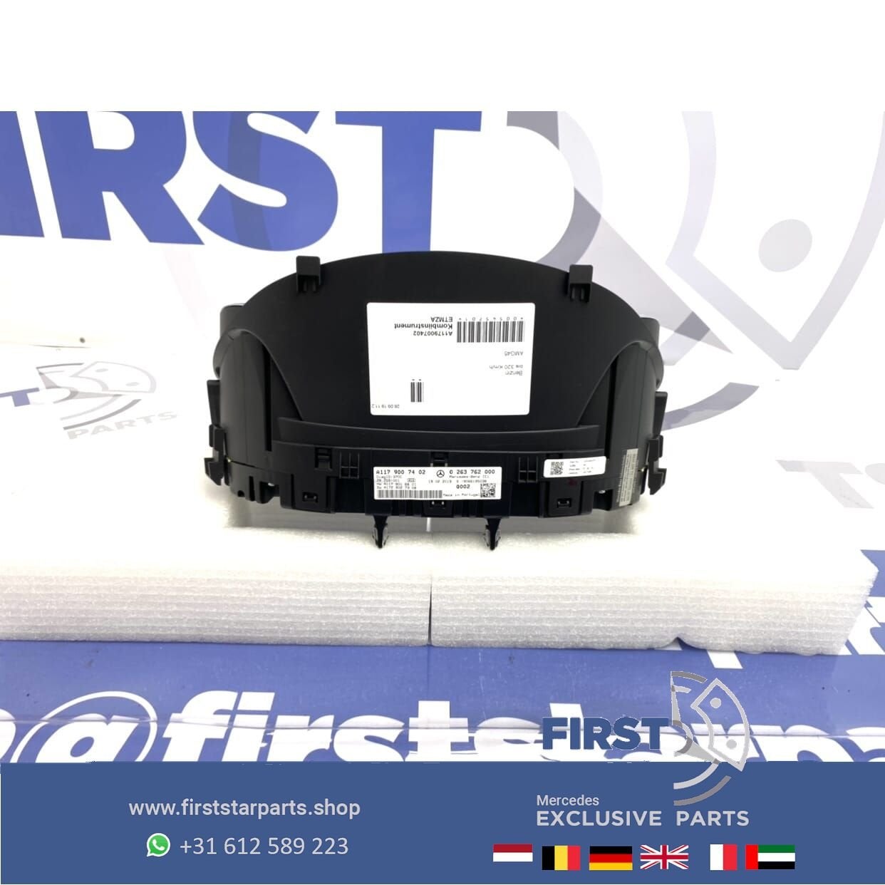 W117 CLA45 AMG TELLER KLOK CLUSTER INSTRUMENT 2013-2018 orig, Utilisé, -, -, Enlèvement ou Envoi