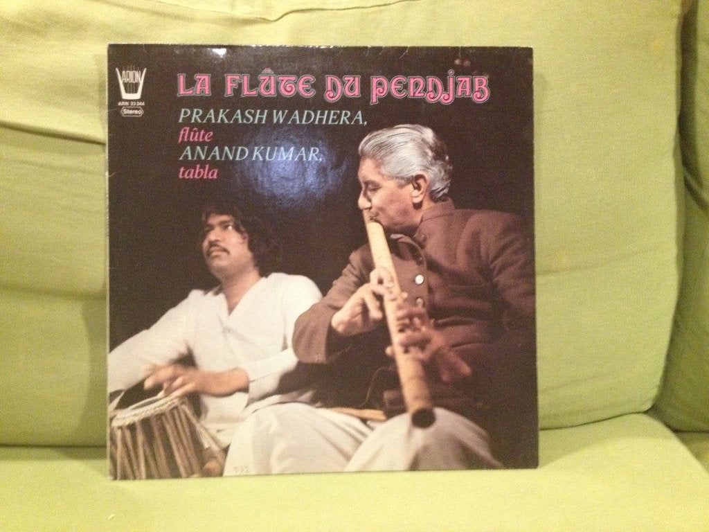 P. Wadhera A. Kumar - De Punjab-fluit, LP, Gebruikt, Ophalen of Verzenden, 12 inch