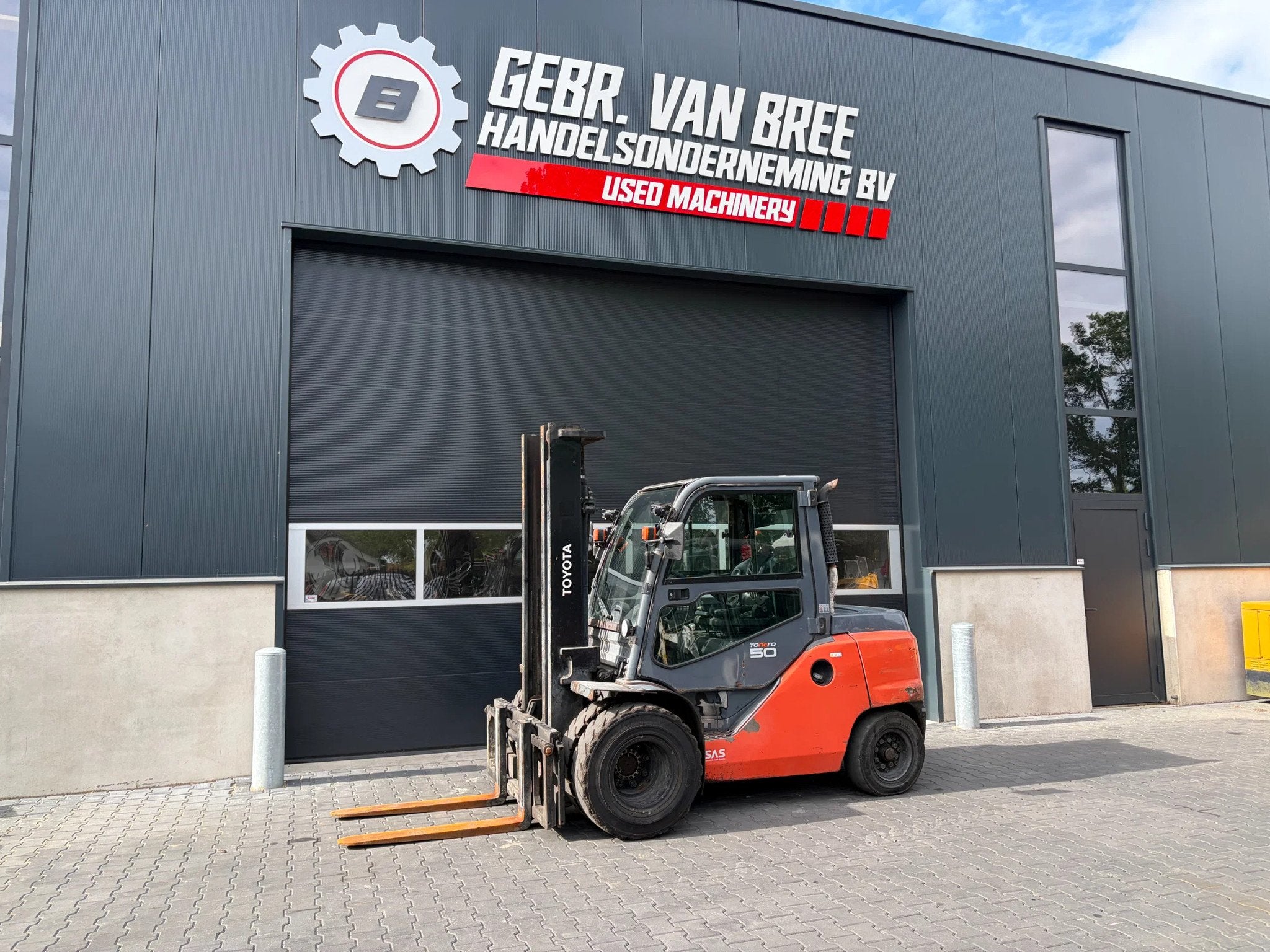 Toyota 40-8FD45N diesel heftruck (bj 2017), Zakelijke goederen, Machines en Bouw | Heftrucks en Intern transport, Overige aandrijving