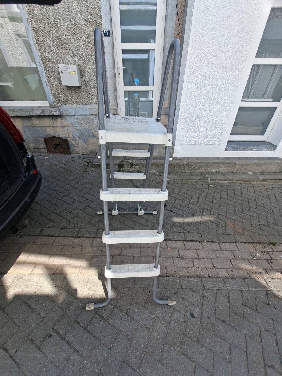 Intex 58971 veiligheidsladder voor warme zwembaden, Ophalen, Zo goed als nieuw, Ladder