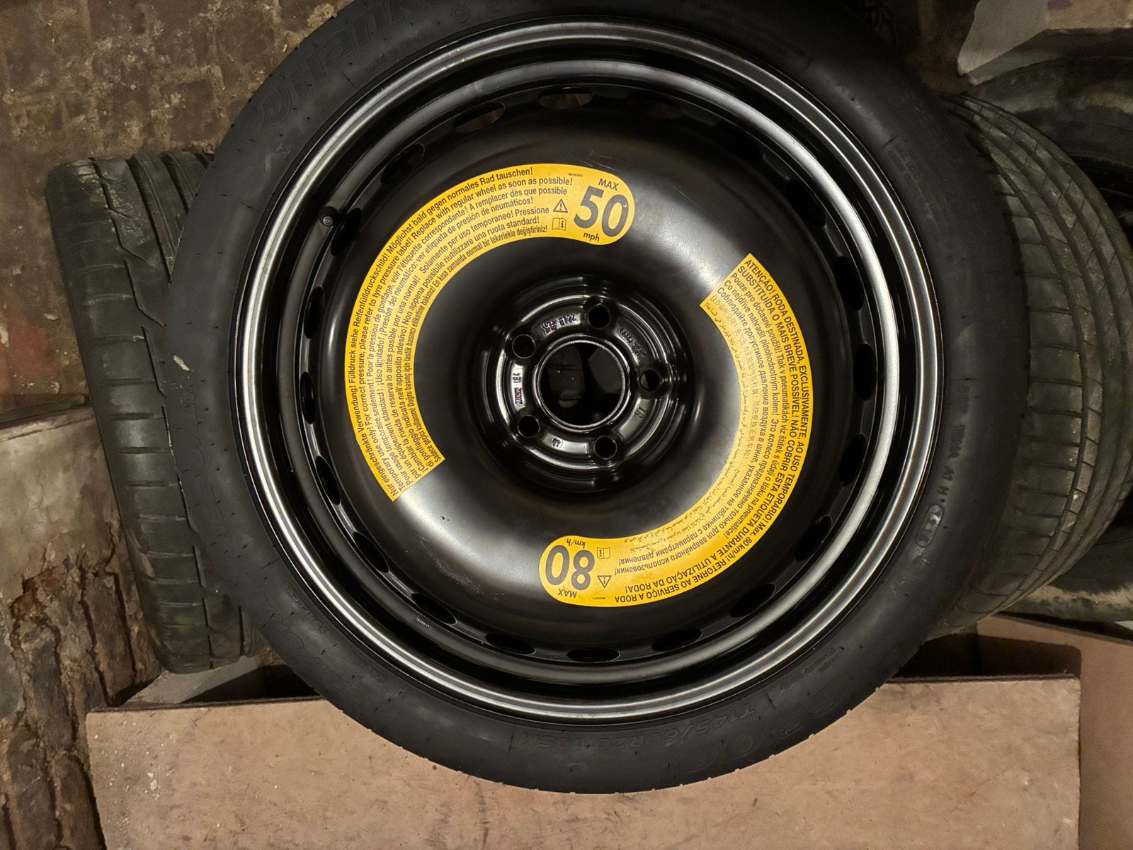 Nieuwe originele Volkswagen Tiguan Audi Q3 reservewiel, Ophalen of Verzenden, Zo goed als nieuw