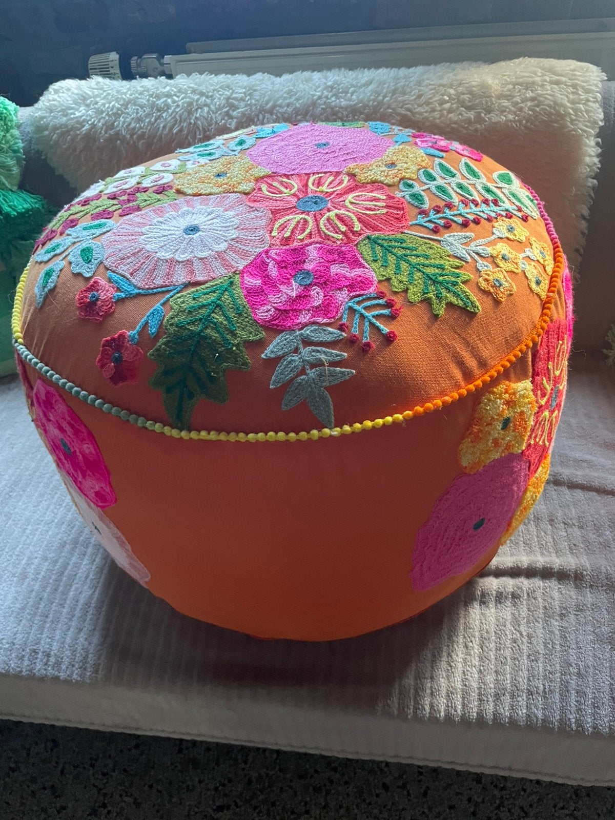 Pouf j line, Maison & Meubles, Enlèvement ou Envoi, Comme neuf