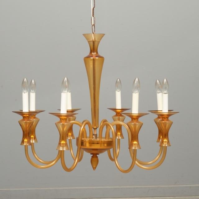 4 Magnifieke lusters in murano glas., Ophalen of Verzenden
