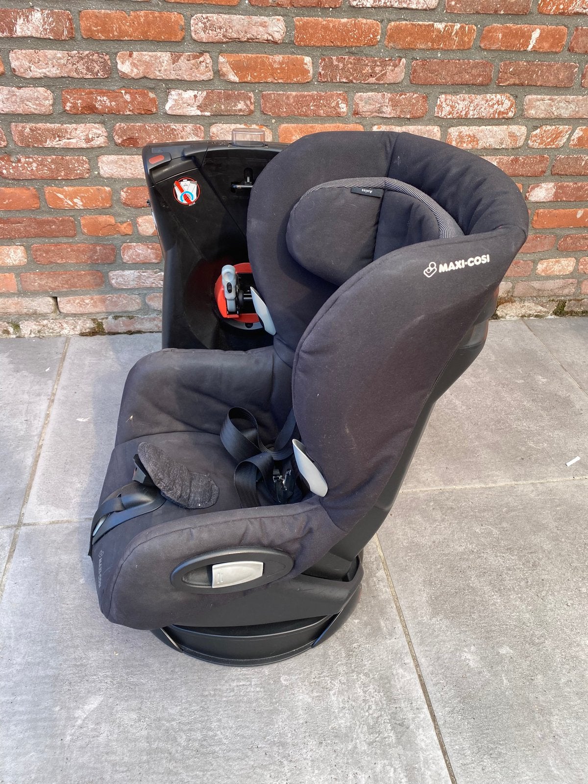 Maxi-Cosi Axiss autostoel zwart 90 graden draaibaar, Kinderen en Baby's, Autostoeltjes, Ophalen, Zo goed als nieuw, Maxi-Cosi