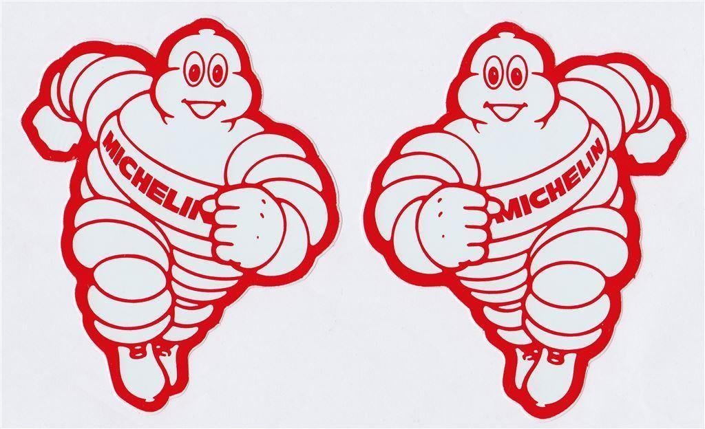 Michelin sticker set #30, Motoren, Accessoires | Stickers, Verzenden