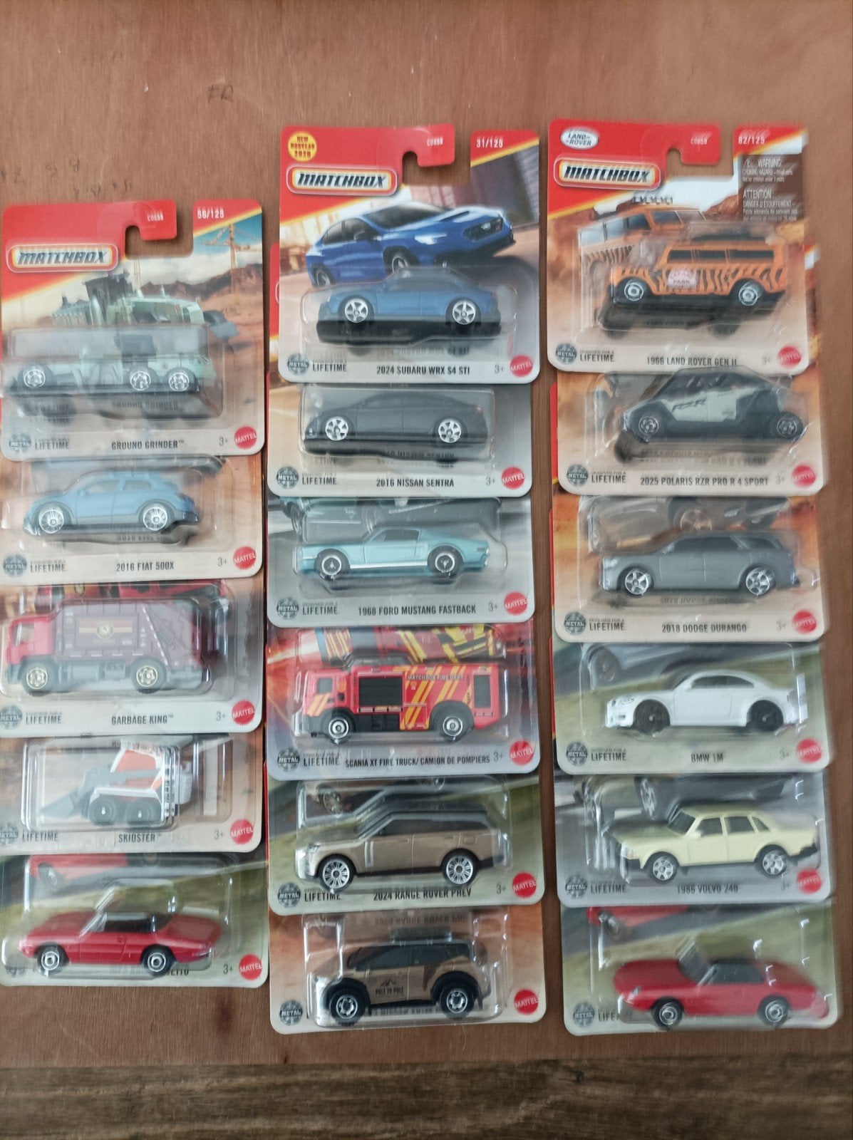 Matchbox in blister 2025 . 3,00 euro per stuk., Enlèvement ou Envoi