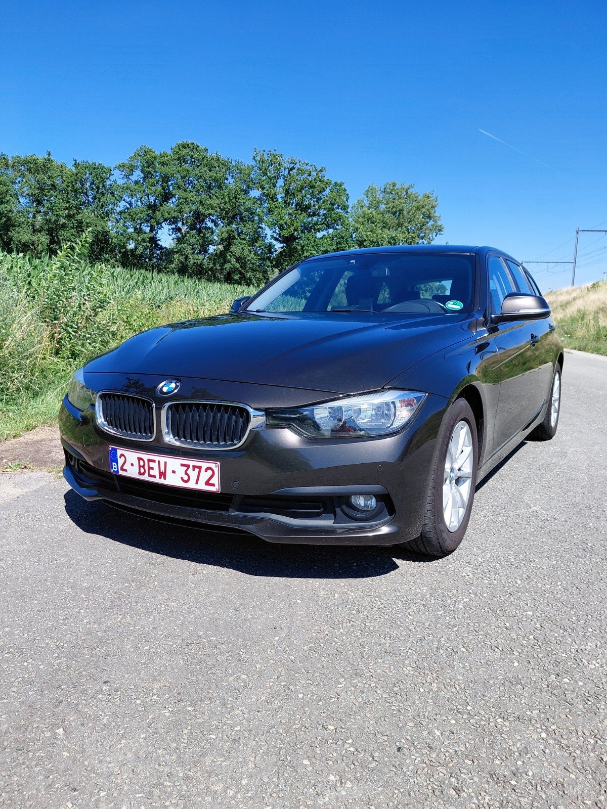 Prachtig onderhouden BMW 320d automaat!, Autos, BMW, Cuir, Achat, Euro 6, Carnet d'entretien