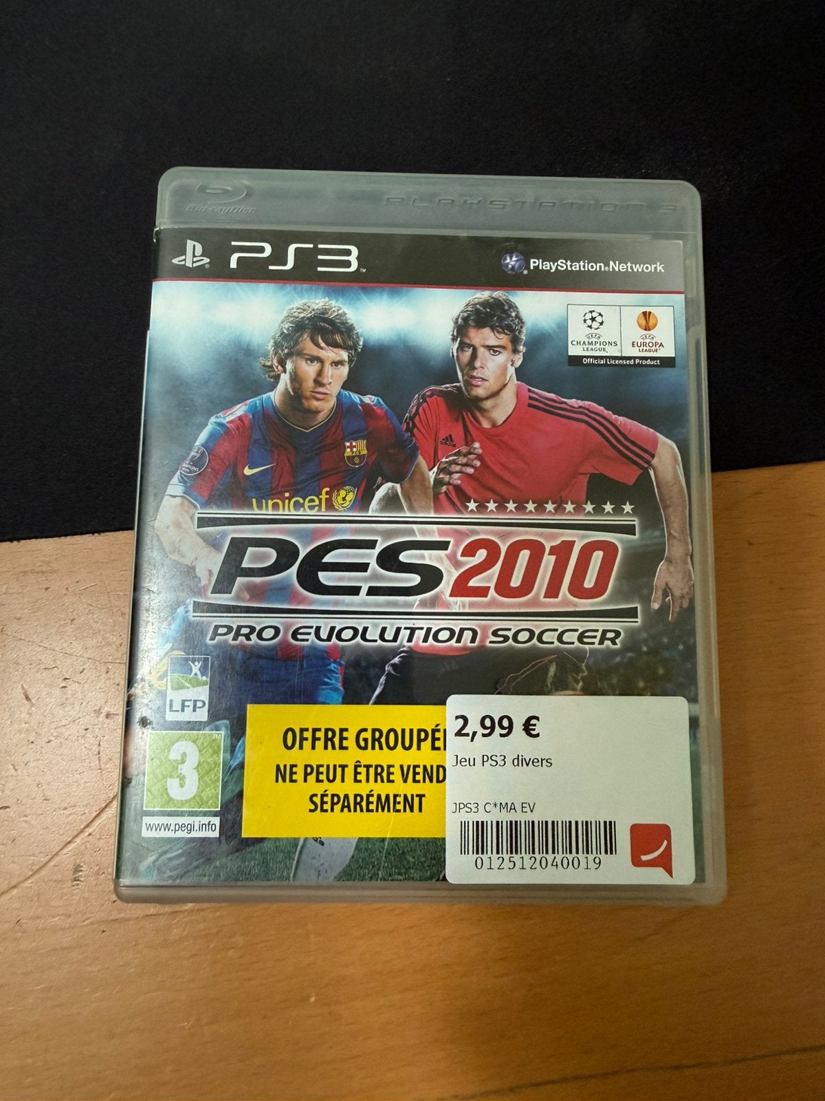 PES 2010 | Sony PlayStation 3, Games en Spelcomputers, Games | Sony PlayStation 3, Ophalen of Verzenden, Zo goed als nieuw, Eén computer