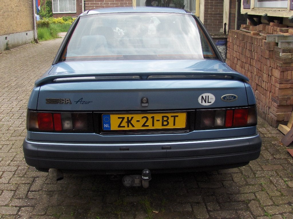Ford Sierra, Auto's, 4 cilinders, Blauw, Handgeschakeld, Particulier