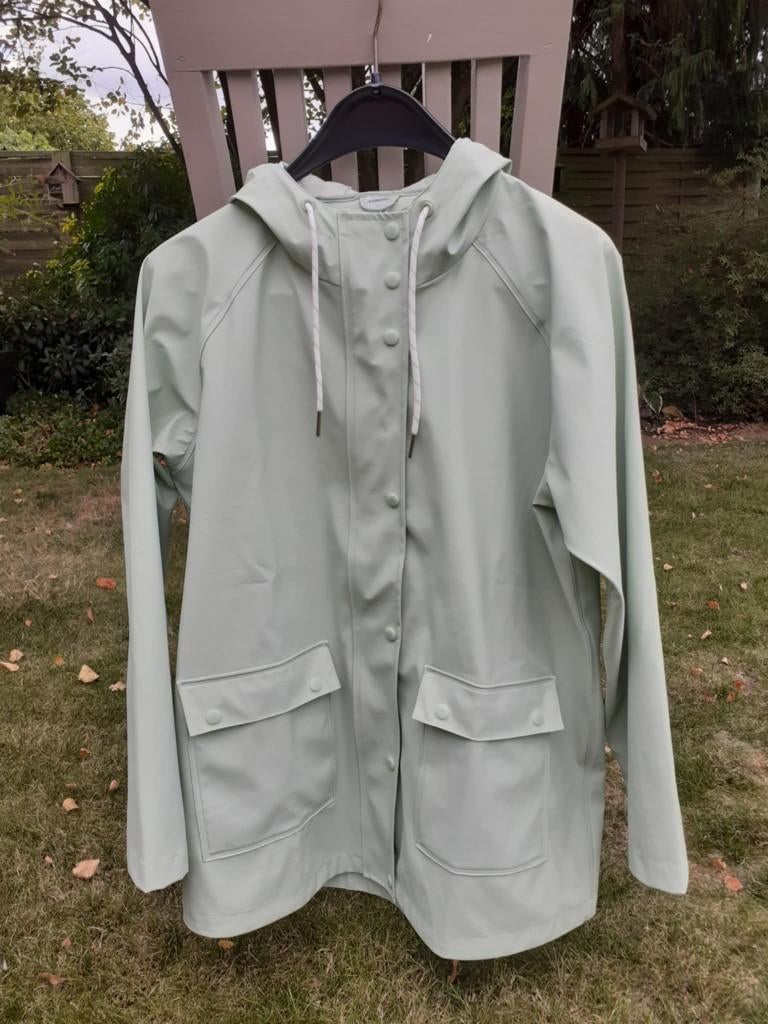 Regenjas L, Kleding | Dames, Jassen | Zomer, Ophalen of Verzenden, Zo goed als nieuw