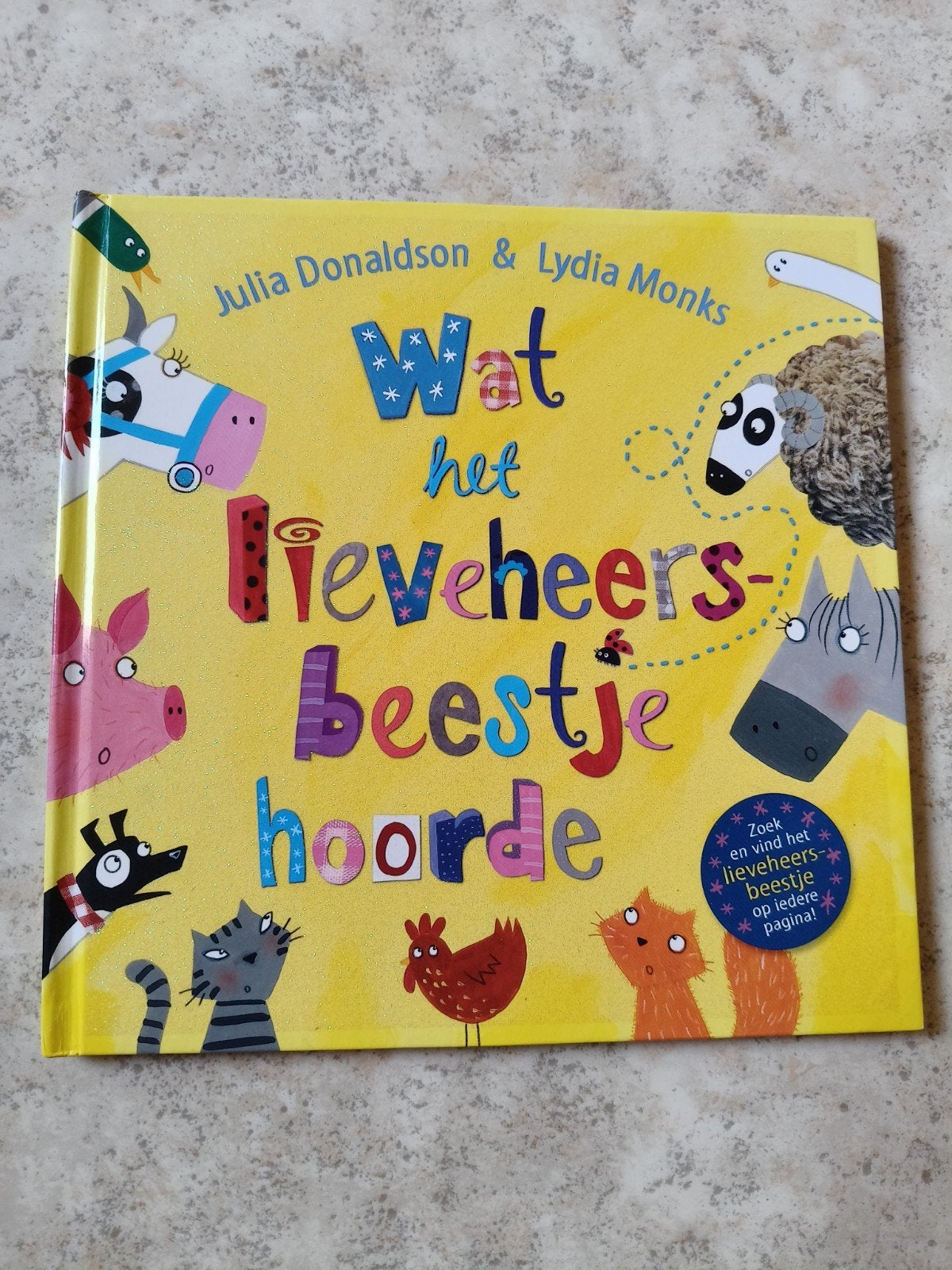 kleuterboek wat het lieveheersbeestje hoorde, Ophalen, Nieuw