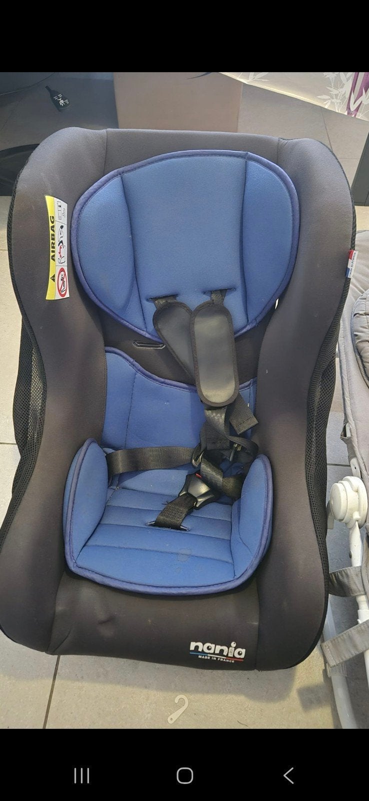 Siège auto + transat, Kinderen en Baby's, Autostoeltjes