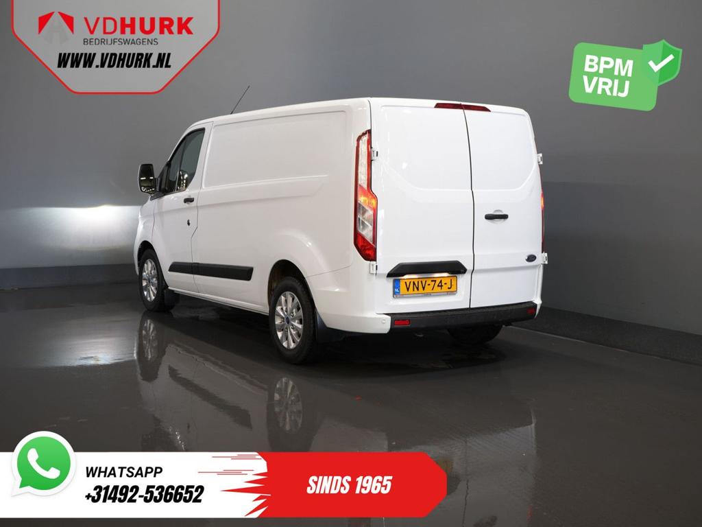 Ford Transit Custom 340 1.0 130 pk PHEV Trend Bi-Xenon/ Carp, Automaat, Wit, Bedrijf, Hybride Elektrisch/Benzine