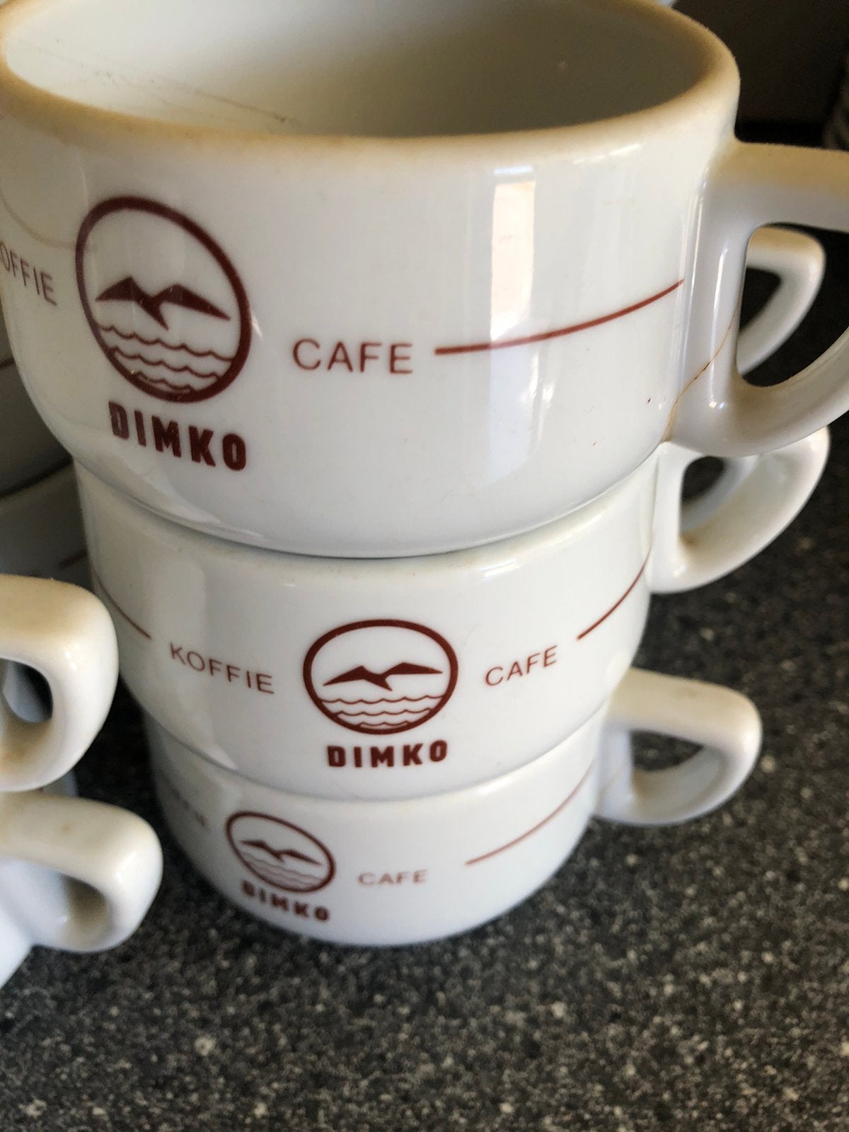 Dimko koffie tassen, Huis en Inrichting, Ophalen, Gebruikt