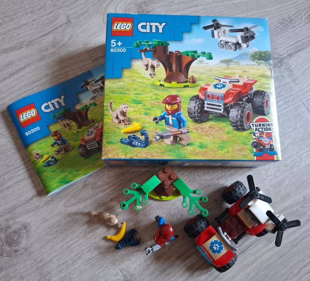 Quad LEGO City 60300 Wildlife Rescue, Enfants & Bébés, Jouets | Duplo & Lego, City, Lego, Ensemble complet, Enlèvement
