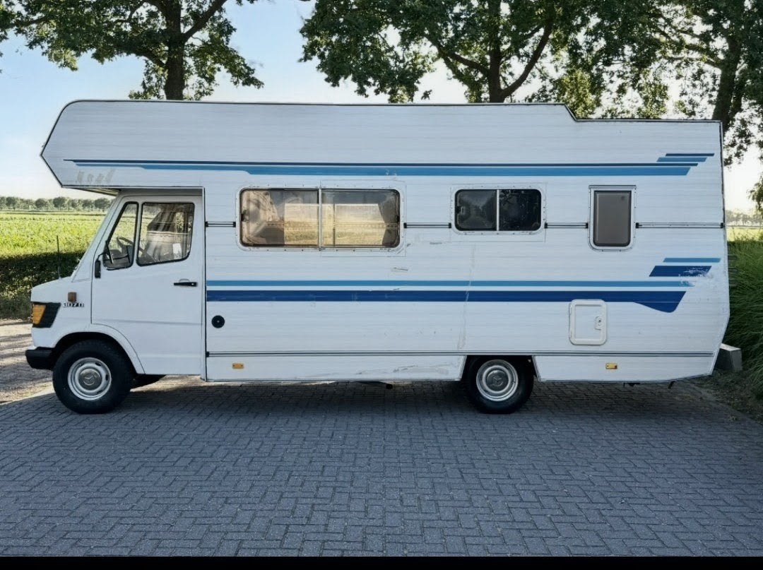 mercedes-benz 307D kampeerauto, Caravans en Kamperen, Mercedes-Benz, Diesel, Mercedes
