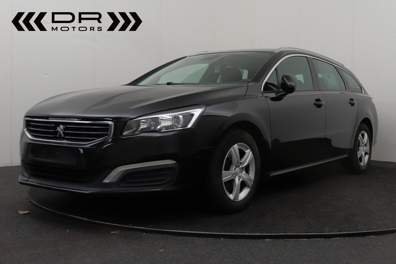 Peugeot 508 SW - TOPSTAAT - GPS - BLEUTOOTH - PDC - ALU, 0 kg, Euro 5, Zwart, 4 cilinders