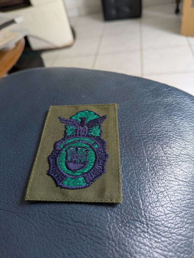 Sectie police, Enlèvement ou Envoi, Armée de l'air, Emblème ou Badge