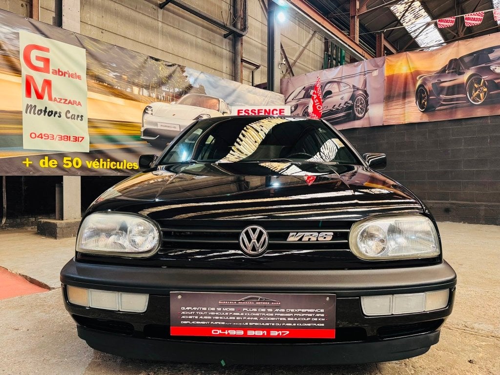 Volkswagen Golf 2.8 VR6 Cuir T.O BBS Airco, Cuir, Achat, Alarme, Entreprise