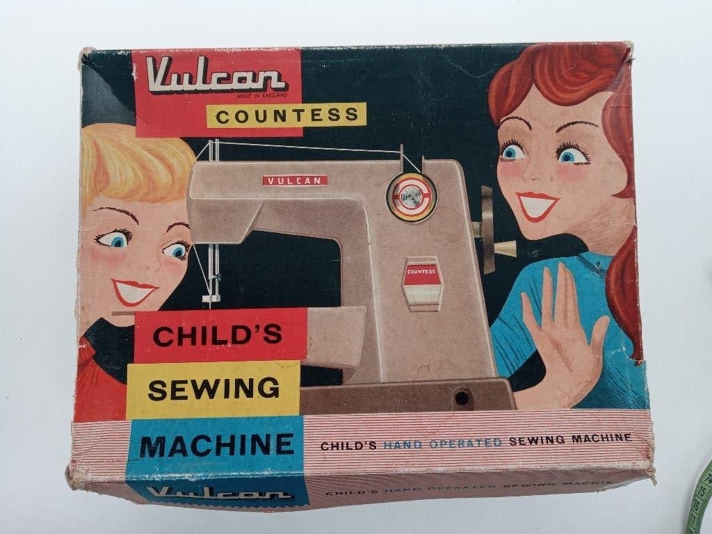Vintage kinder naaimachine - VULCAN, Ophalen of Verzenden