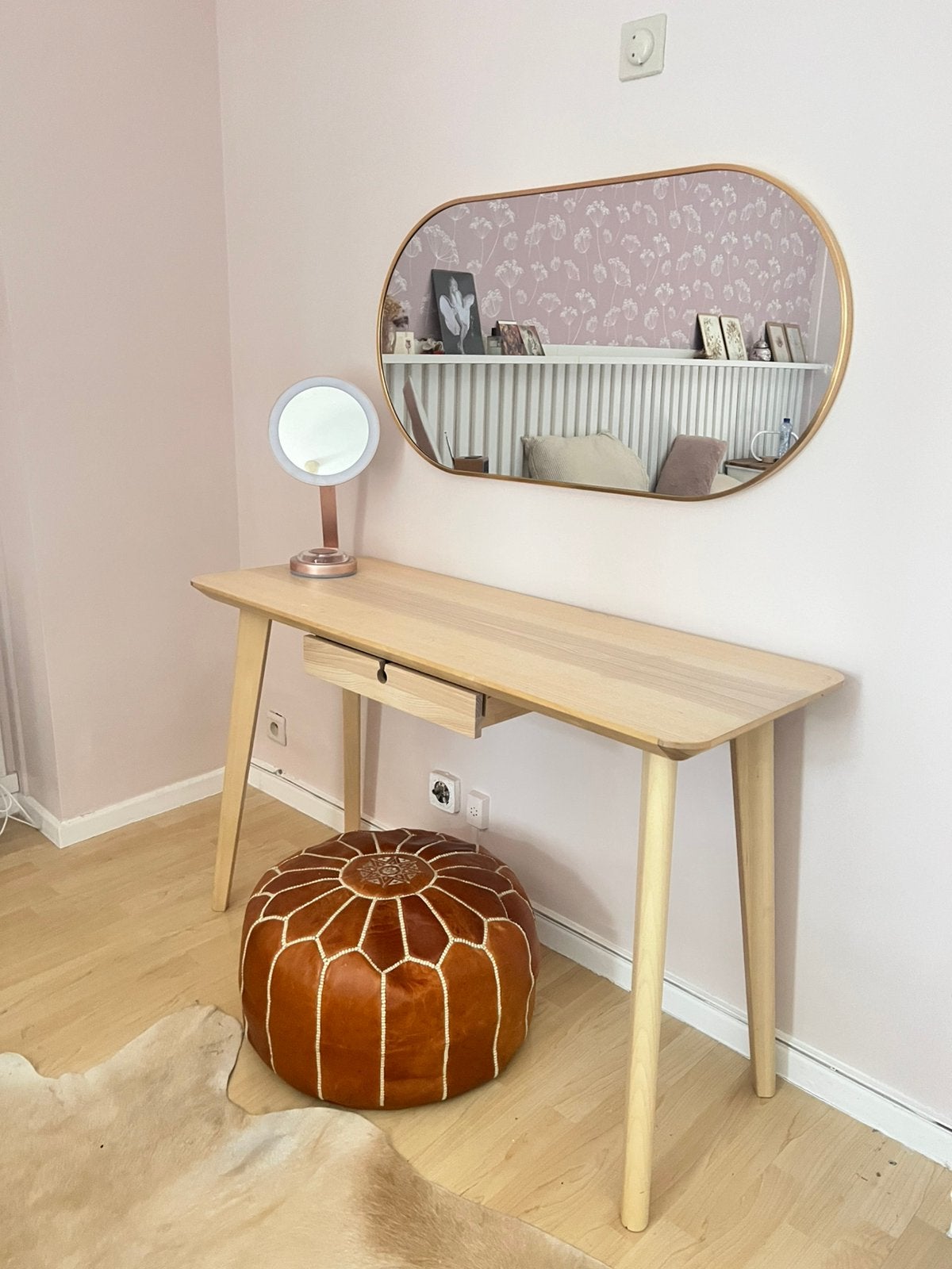 Bureau ou coiffeuse IKEA, Huis en Inrichting, Ophalen, 100 tot 150 cm, Zo goed als nieuw, Minder dan 100 cm