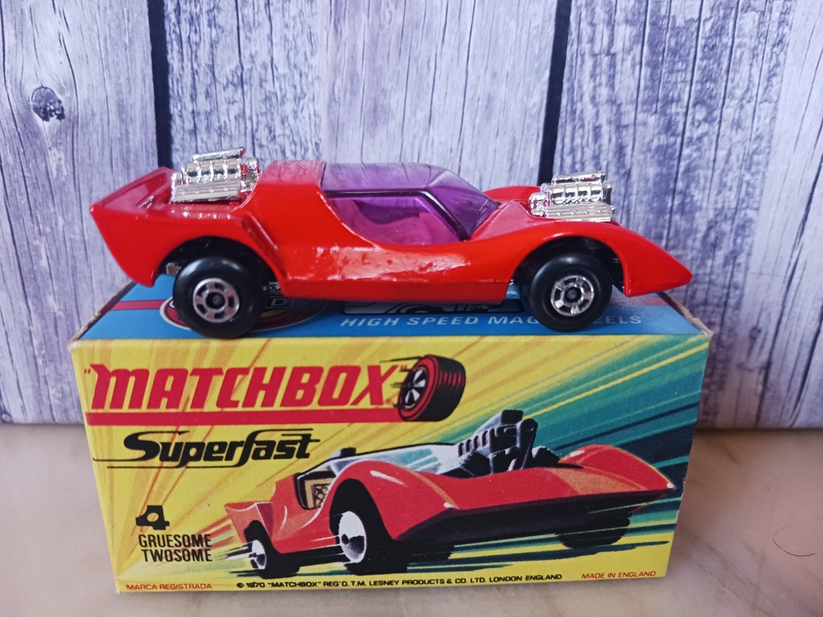 Matchbox  Superfast  4. GRUESOME TWOSOME, Enlèvement ou Envoi