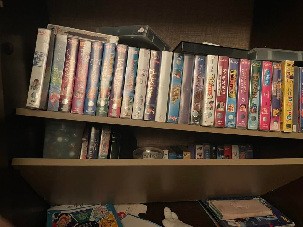 Lot de cassette video disney, Enlèvement ou Envoi, Comme neuf