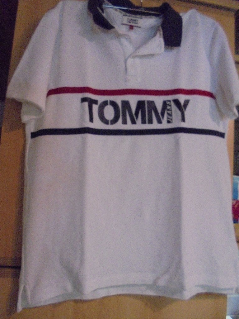 Tommy Jeans T-shirt L, Maat 52/54 (L), Wit, Ophalen of Verzenden, Zo goed als nieuw