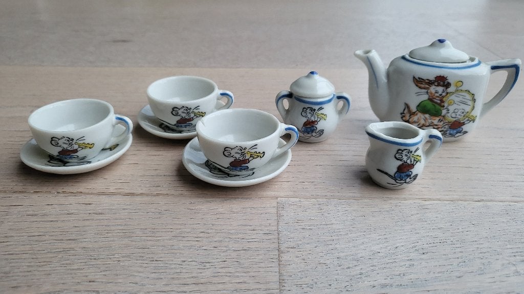 Service de poupées vintage, Enlèvement ou Envoi