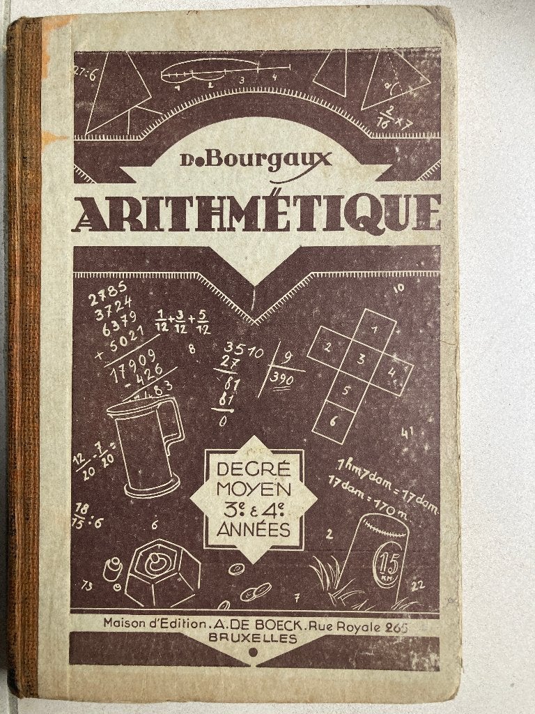 Arithmétique, Livres, Utilisé, Secondaire, Mathématiques A, Enlèvement ou Envoi