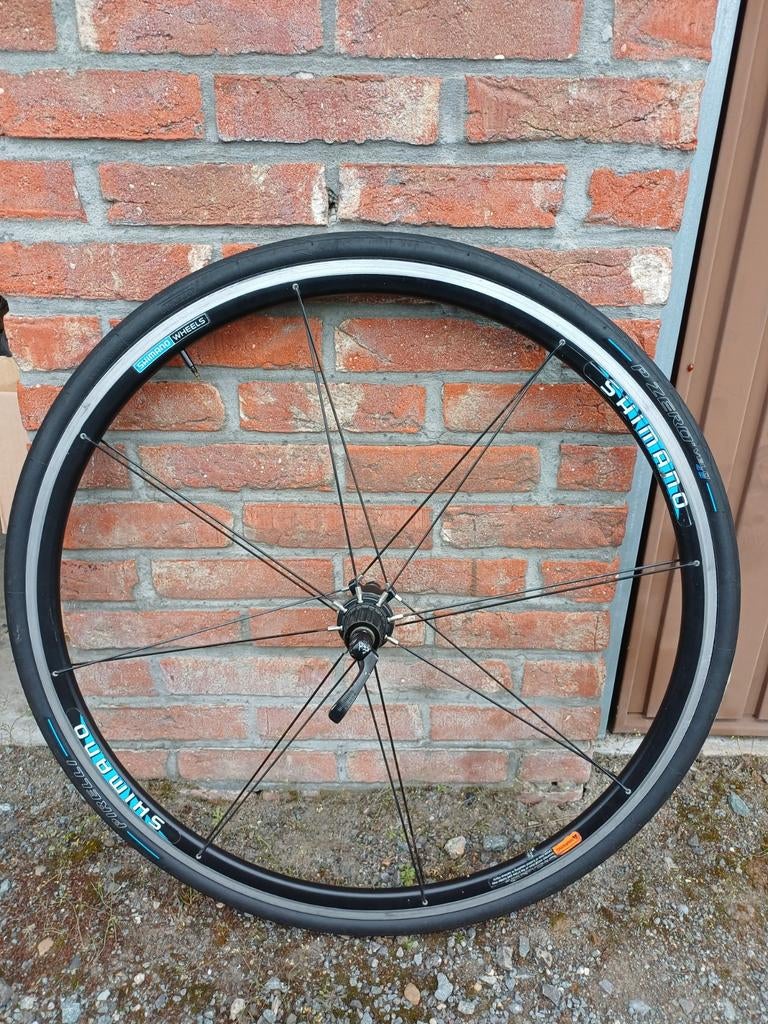 Shimano wiel met band, Fietsen en Brommers, Ophalen, Gebruikt, Band, Shimano