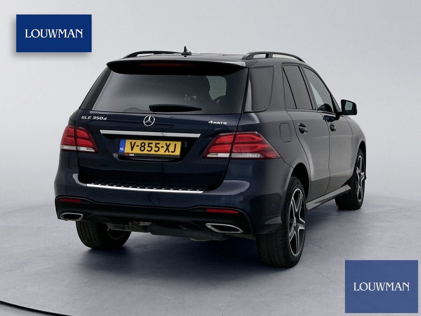 Mercedes-Benz GLE 350 D 4MATIC AMG Line Grijs kenteken Pano, Autos, Achat, Entreprise, Noir, Diesel