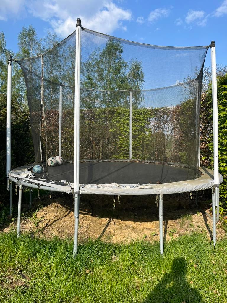 Grote trampoline, Kinderen en Baby's, Speelgoed | Buiten | Trampolines, Zo goed als nieuw, Ophalen
