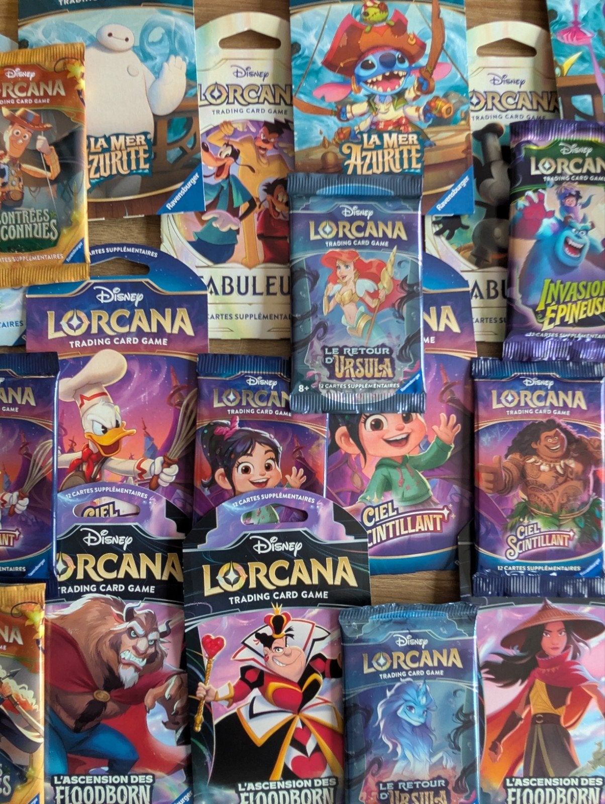 Disney Lorcana FR – Boosters et Sleeved Boosters, Enlèvement ou Envoi, Neuf, Carte(s) à jouer